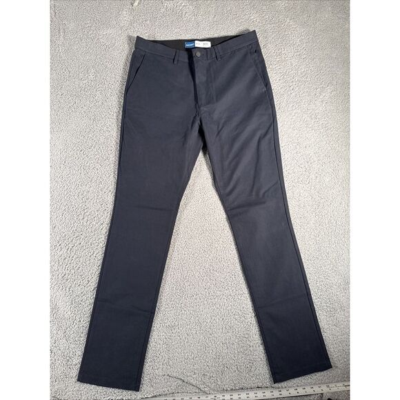 Old Navy Pants Men's 36x36 Navy Blue Chino Ultimate Tech Slim‎ Flex Stretch - Picture 1 of 11
